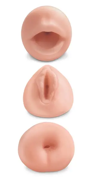Pipedream PET Series Trio Intimni Sistem Set, 3 Teksturirana Modela, TPR