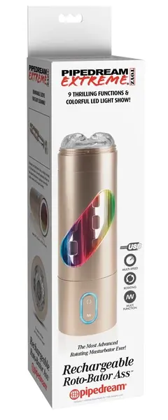Pipedream Extreme Toy Roto-Bator Rotating Intimate Machine, 24.1 cm