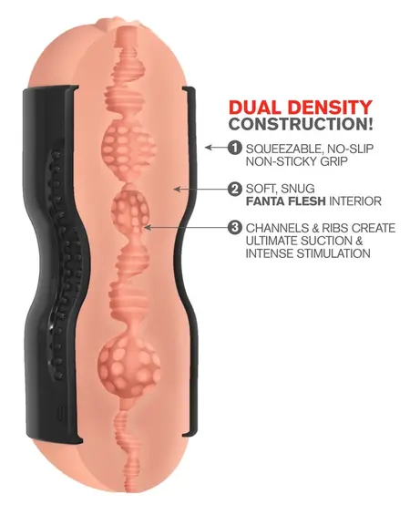 Pipedream Tight Grip Dual-Entry Intimate Machine 15.2 cm TPR