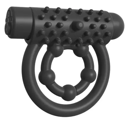 FCR RC Performance Pro Silicone Dupli Prsten sa Daljinskim Upravljanjem 10 Režima Crni