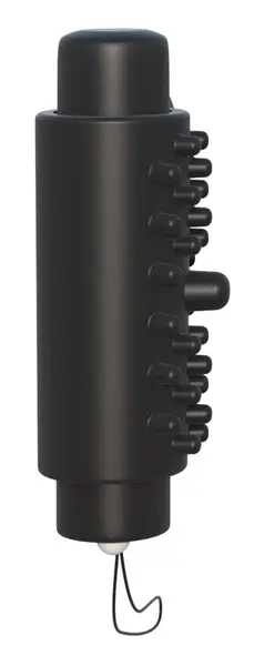 FCR RC Performance Pro Silicone Dupli Prsten sa Daljinskim Upravljanjem 10 Režima Crni