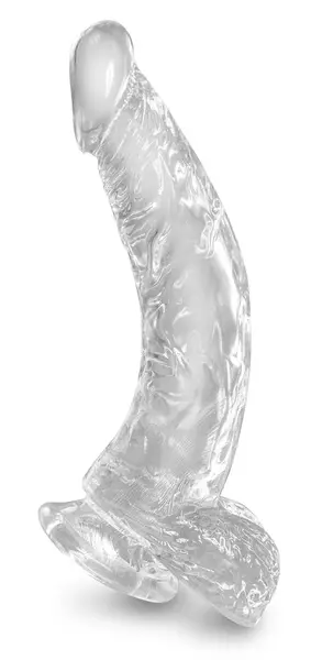 King Cock 7.5 Inč Model sa Usisnom Bazom i Strap-On Sistemom, Bež