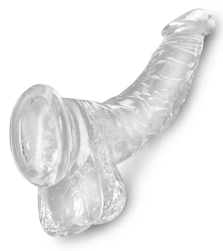King Cock 7.5 Inč Model sa Usisnom Bazom i Strap-On Sistemom, Bež