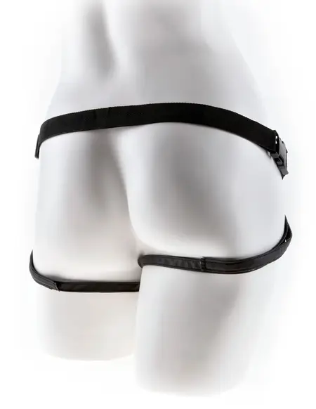 KinkLab Fit Rite Univerzalni Harness Crni Podesivi Kaïševi 173 cm