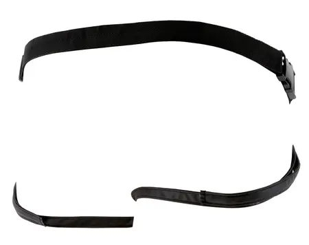 KinkLab Fit Rite Univerzalni Harness Crni Podesivi Kaïševi 173 cm