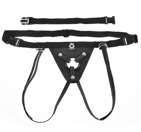 KinkLab Fit Rite Univerzalni Harness Crni Podesivi Kaïševi 173 cm