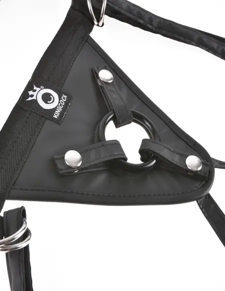 KinkLab Fit Rite Univerzalni Harness Crni Podesivi Kaïševi 173 cm