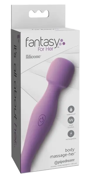 Fetish Fantasy Her Elite Silicone Body Massager Pink 15.7 cm