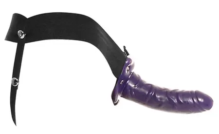 FFS For Him or Her Hollow Strap-On Adjustable 18cm, PVC, Black