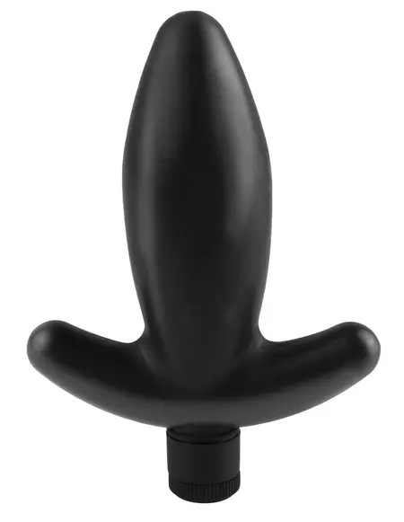 AFC Anal Anchor Beginner Model with Multi-Speed Vibration, Black, 8.25 cm