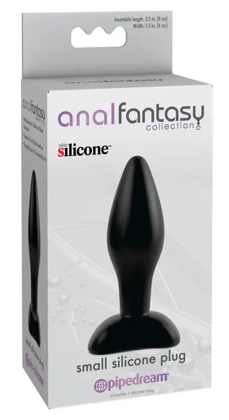 AFC Elite Silikonski Kompaktni Čep Crni - Ergonomski Meki Dodir 9 cm