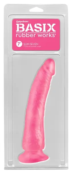 Pipedream Slim Seven Pink Anatomical Model 20.5 cm PVC