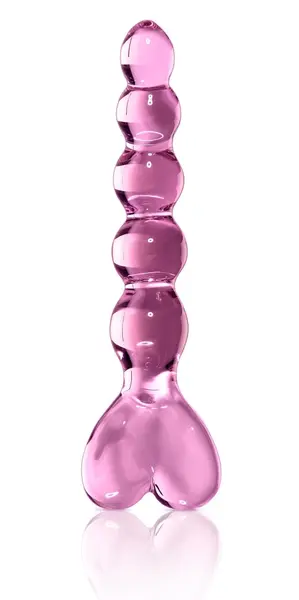 Pipedream Icicles No. 43 Pink Glass Massage Wand 20 cm