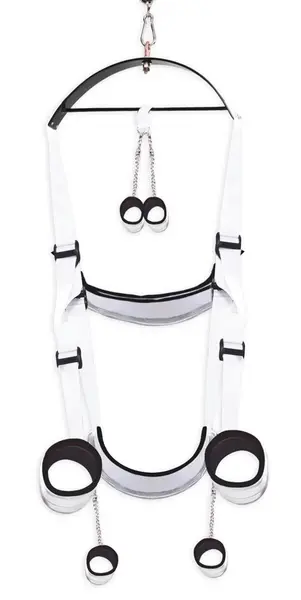 FFS Bondage Swing White - Adjustable Comfort System, Max 158 kg Load