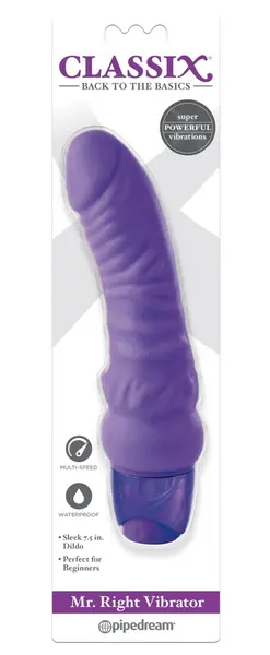 Mr. Right Classic Pink Intimate Device Multi-Speed Waterproof 19cm