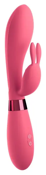 OMG! Silicone Intimate Device Pink 10 Modes Waterproof 21cm