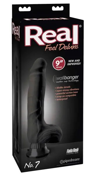 Pipedream Real Feel Deluxe No.7 Dark Intimate Machine 23cm TPR