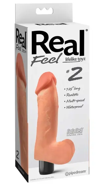 Pipedream Real Feel No.2 Light Silicone System, 19 cm, Waterproof