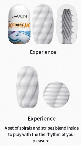 SVAKOM Hedy X-Experience Set of 5 Flexible Intimate Sleeves