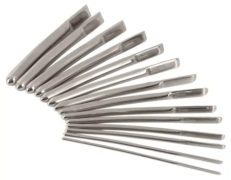 Penisplug Stainless Steel 14-Piece Urethral Expander Set with Case