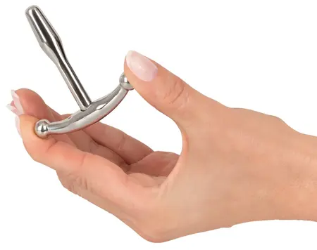 Penisplug Anchor Medium Stainless Steel Urethral Accessory 6.5 cm