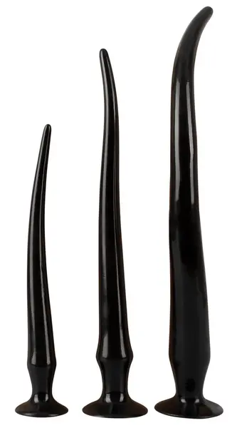 You2Toys Trio Flexible Silicone Plug Set - Extra Long, 3 Sizes