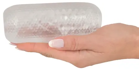 Stroker Pocket Intimate Device Rave Transparent Flexible 13 cm TPE