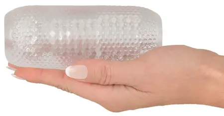Stroker Twister Compact Intimate Device Transparent TPE 13cm
