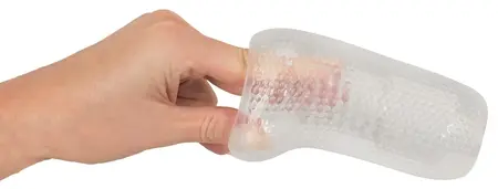 Stroker Twister Compact Intimate Device Transparent TPE 13cm