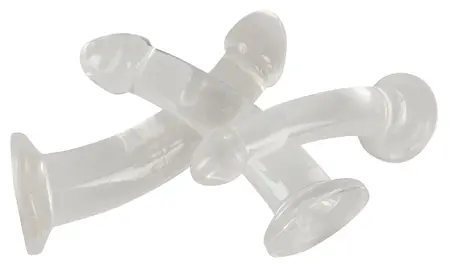 You2Toys Crystal Clear Anal Training Set Flexible Transparent Trio
