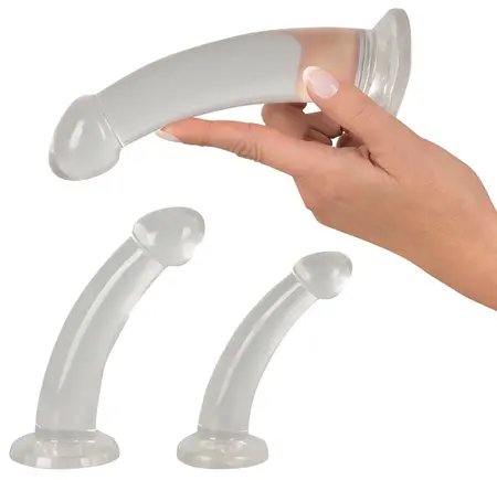You2Toys Crystal Clear Anal Training Set Flexible Transparent Trio