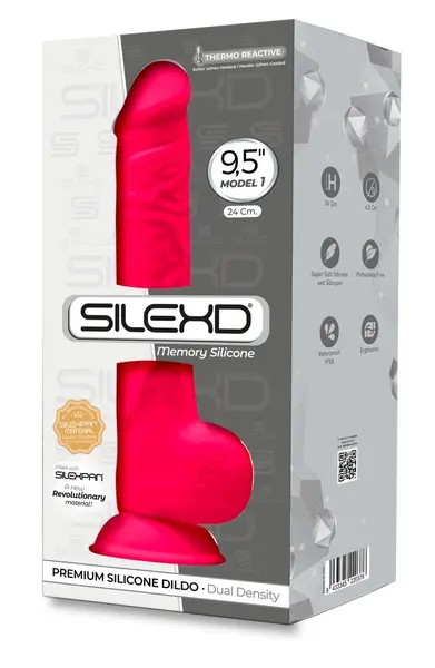 SilexD Model 3 Premium 24cm Flexible Memory Silicone, Suction Base