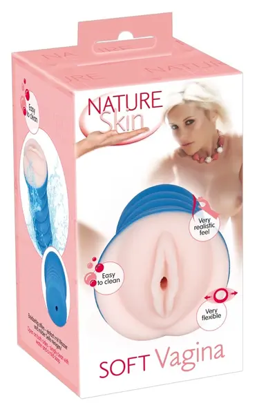 Nature Skin Soft Intimate Device Flexible Sleeve 15cm TPE Skin-Like