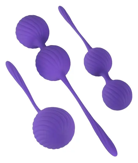 Sweet Smile Kegel Training Set 3-Piece Silicone Pelvic Floor Balls