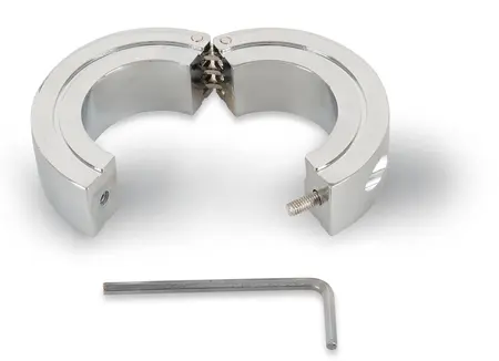 Rebel Lockable Metal Ball Stretcher - Adjustable, 3.8 cm Inner Diameter