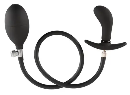 You2Toys Inflatable Plug Silicone Black 8 cm Adjustable Size