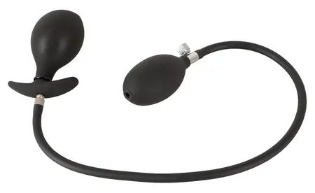You2Toys Inflatable Plug Silicone Black 8 cm Adjustable Size