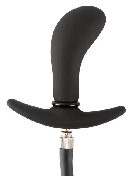 You2Toys Inflatable Plug Silicone Black 8 cm Adjustable Size