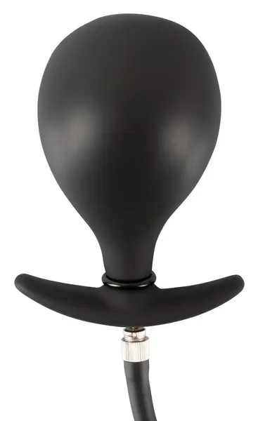 You2Toys Inflatable Plug Silicone Black 8 cm Adjustable Size