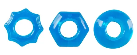 You2Toys Stretchy Ring Set 3 pcs Flexible TPE Adjustable Sizes