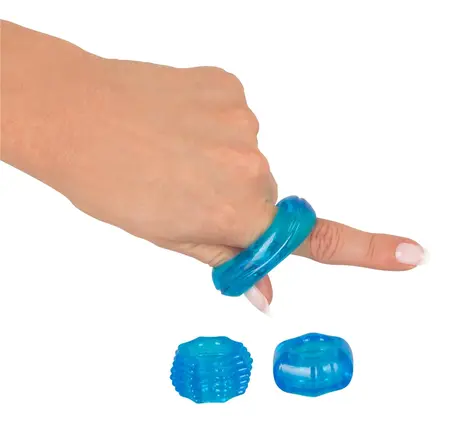 You2Toys Stretchy Ring Set 3 pcs Flexible TPE Adjustable Sizes