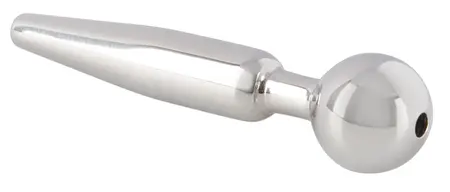 Mystim Cum-Thru Stainless Steel Hollow Urethral Sound 6.7 cm