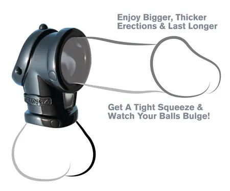 XR Brands Master Series Intimate Ring System with Testicle Support TPR 8.3cm