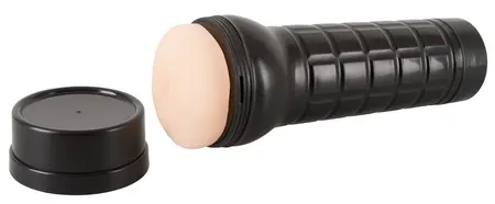 NMC NS Intimate Machine Dotted Tunnel Black 25.3 cm TPE Sleeve