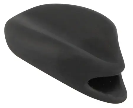 Belou Silicone Comfort Pillow Black - Replacement Soft Insert 3.8x2.5cm