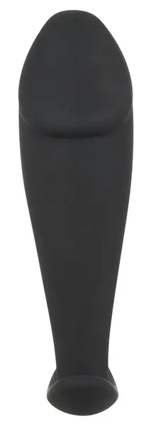 Bad Kitty Small Silicone Plug Black 10 cm Ergonomic Design
