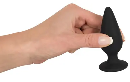 Black Velvets Heavy Plug M 75g - Silicone Anal Plug, Medium Size