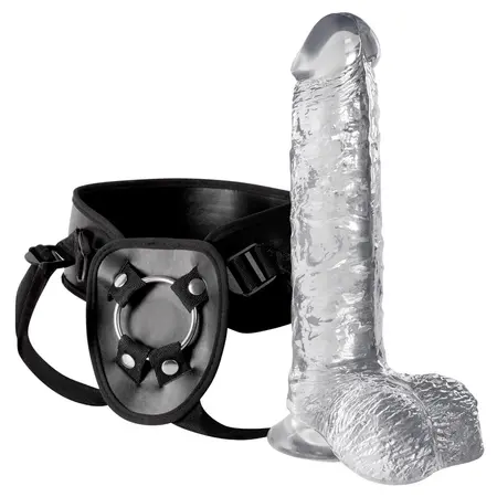 You2Toys Transparent Intimate Machine with Adjustable Harness 20 cm