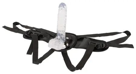 You2Toys Transparent Intimate Machine with Adjustable Harness 20 cm