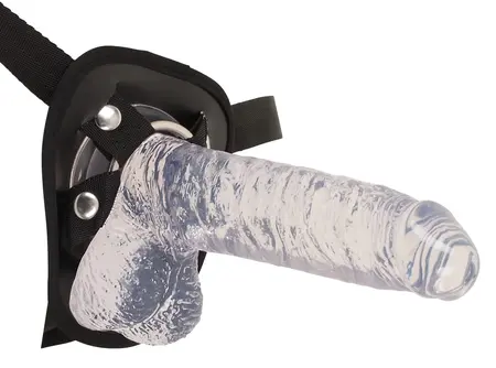 You2Toys Transparent Intimate Machine with Adjustable Harness 20 cm